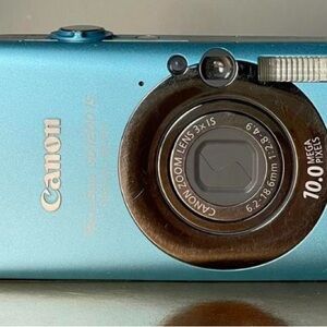Canon Blue Digital Camera